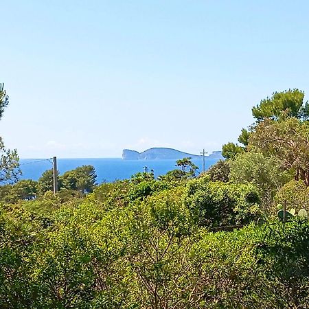Alghero Villa Barranch con piscina vista mare per 6 persone Esterno foto