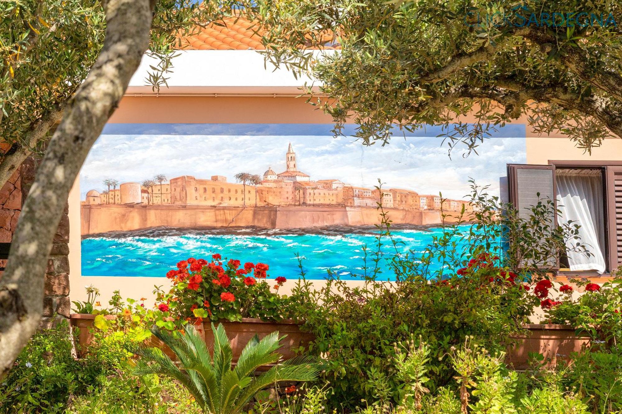 Alghero Villa Barranch con piscina vista mare per 6 persone Esterno foto
